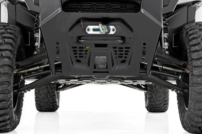 Rough Country 93174BLK Black Aluminum Control Arms | 2" Forward Offset | Polaris Ranger XP 1000