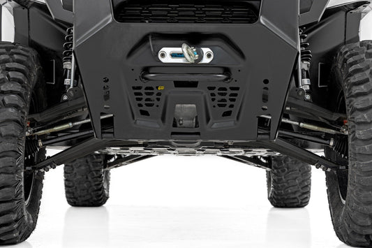 Rough Country 93174BLK Black Aluminum Control Arms | 2" Forward Offset | Polaris Ranger XP 1000
