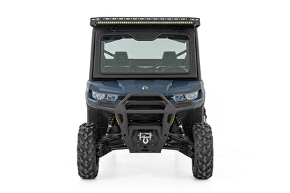 Rough Country 97096 LED Light | Deck Roof | 50" Blk Single Row | Can-Am Defender MAX HD10