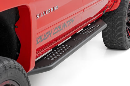 Rough Country 14010 OV2 Running Boards | Side Step Bars | Crew Cab | Chevy/GMC 1500/2500HD/3500HD (07-19 & Classic)