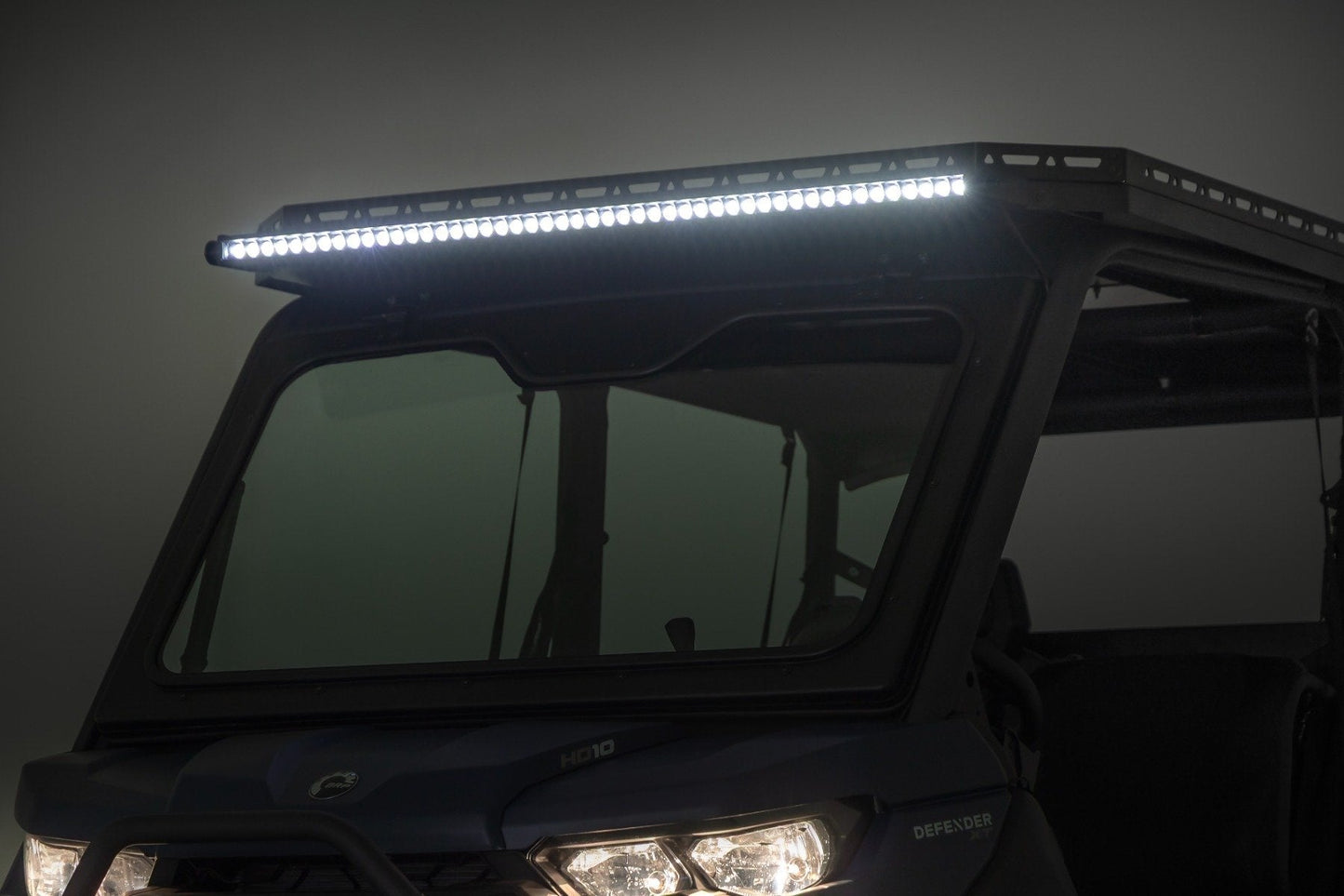 Rough Country 97097 LED Light | Deck Roof | 50" Spectrum Single Row | Can-Am Defender MAX HD10