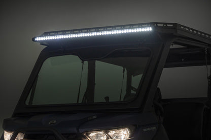 Rough Country 97097 LED Light | Deck Roof | 50" Spectrum Single Row | Can-Am Defender MAX HD10