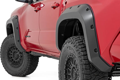 Rough Country F-T12421 Pocket Fender Flares | Toyota Tacoma 2WD/4WD (2024-2025)