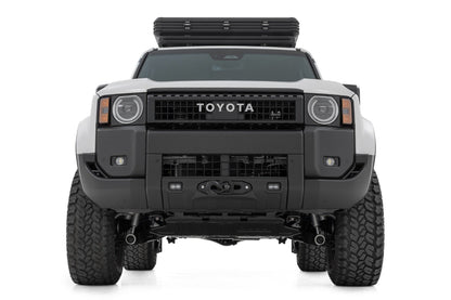 Rough Country 10750 Hidden Winch Mount | Yellow SAE | Fog | Toyota Land Cruiser 4WD (2024-2025)