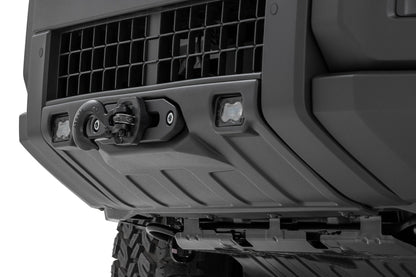 Rough Country 10750 Hidden Winch Mount | Yellow SAE | Fog | Toyota Land Cruiser 4WD (2024-2025)