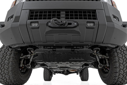 Rough Country 10747A Hidden Winch Mount | White SAE | Fog | Toyota Land Cruiser 4WD (2024-2025)
