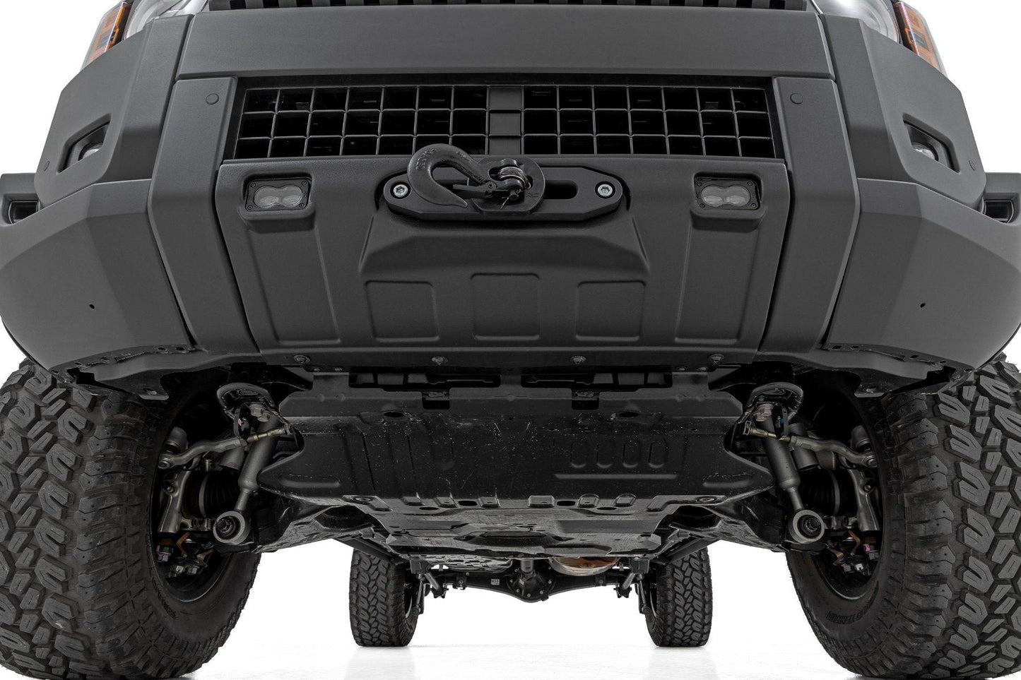 Rough Country 10750 Hidden Winch Mount | Yellow SAE | Fog | Toyota Land Cruiser 4WD (2024-2025)