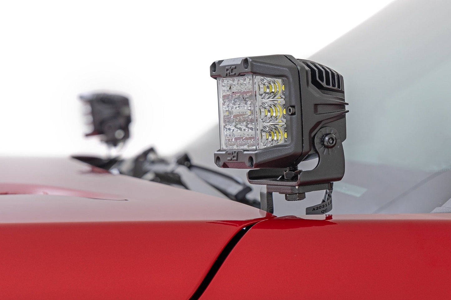 Rough Country 72105 LED Light Kit | Ditch Mount |  3" OSRAM | Wide | Toyota Tacoma 2WD/4WD (24-25)