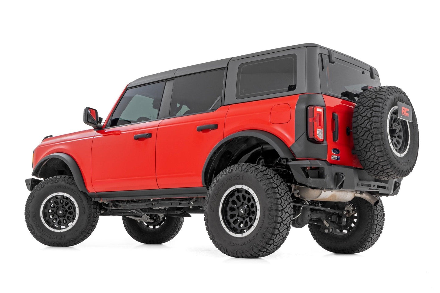 Rough Country TC13028 Trail Cladding | Rocker Sill Plates | 4-Door | Ford Bronco 4WD (2021-2025)