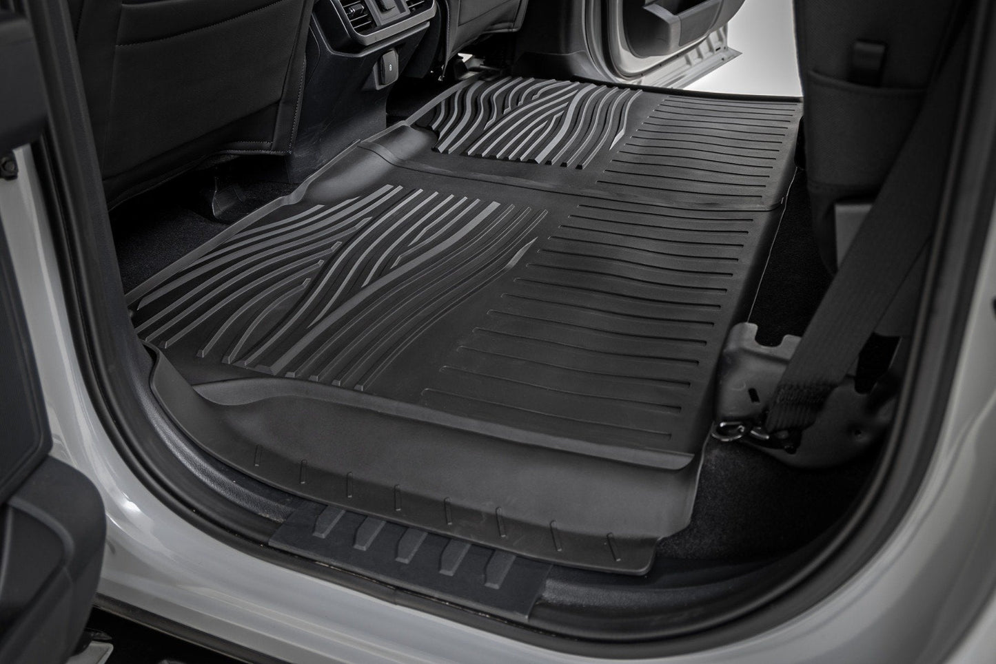 Rough Country FF-51512 Flex-Fit Floor Mats | FR & RR | Ford F-150 (15-25)/F-150 Lightning (22-25)/Raptor (17-25)