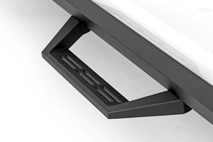Rough Country 51141 SRL2 Adj Aluminum Step | Crew Cab | Ford F-150/Lightning/F-250/F-350/Raptor (15-26)