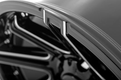 Rough Country 88170012 Rough Country 88 Series Wheel | One-Piece | Gloss Black | 17x9 | 6x5.5 | +0mm