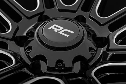 Rough Country 88170012 Rough Country 88 Series Wheel | One-Piece | Gloss Black | 17x9 | 6x5.5 | +0mm