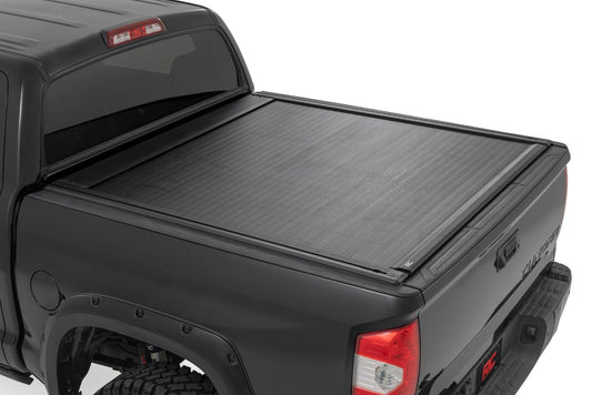 Rough Country 51419550 Powered Retractable Bed Cover | 5'7" Bed | Toyota Tundra (07-21)