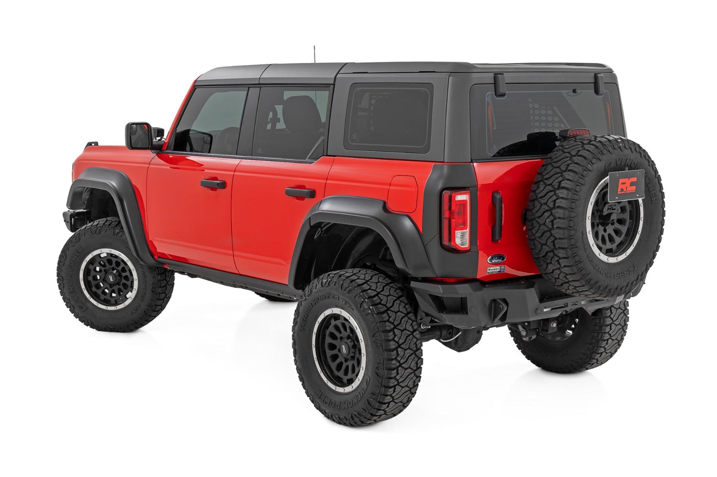 Rough Country O-F12124-T9 Fender Flares | T9 Marsh Gray | Ford Bronco 4WD (2021-2025)