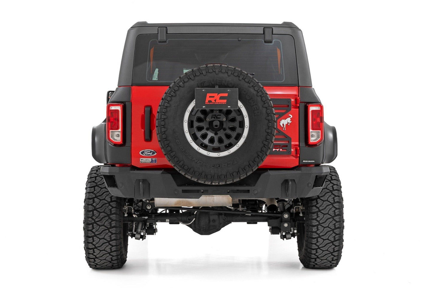 Rough Country O-F12124-G1 Fender Flares | G1 Shadow Black | Ford Bronco 4WD (2021-2025)