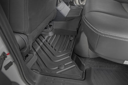 Rough Country FF-71618 Flex-Fit Floor Mats | FR & RR | Toyota Land Cruiser 4WD (2024-2025)
