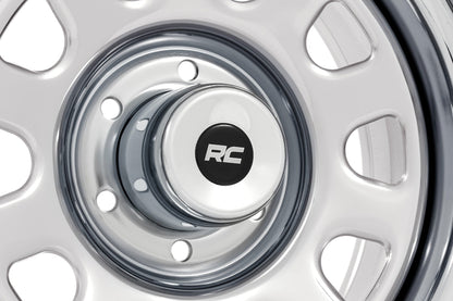 Rough Country USC330C Chrome Center Cap | Closed | 3.30 Bore