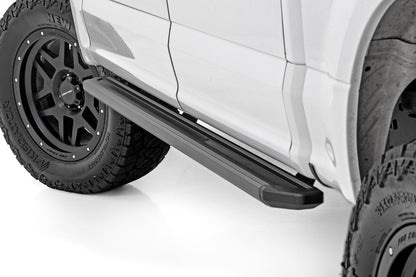 Rough Country 55005 Multi-Color LED Running Boards | Crew Cab | Ford F-150/Lightning/F-250/F-350/Raptor (15-26)
