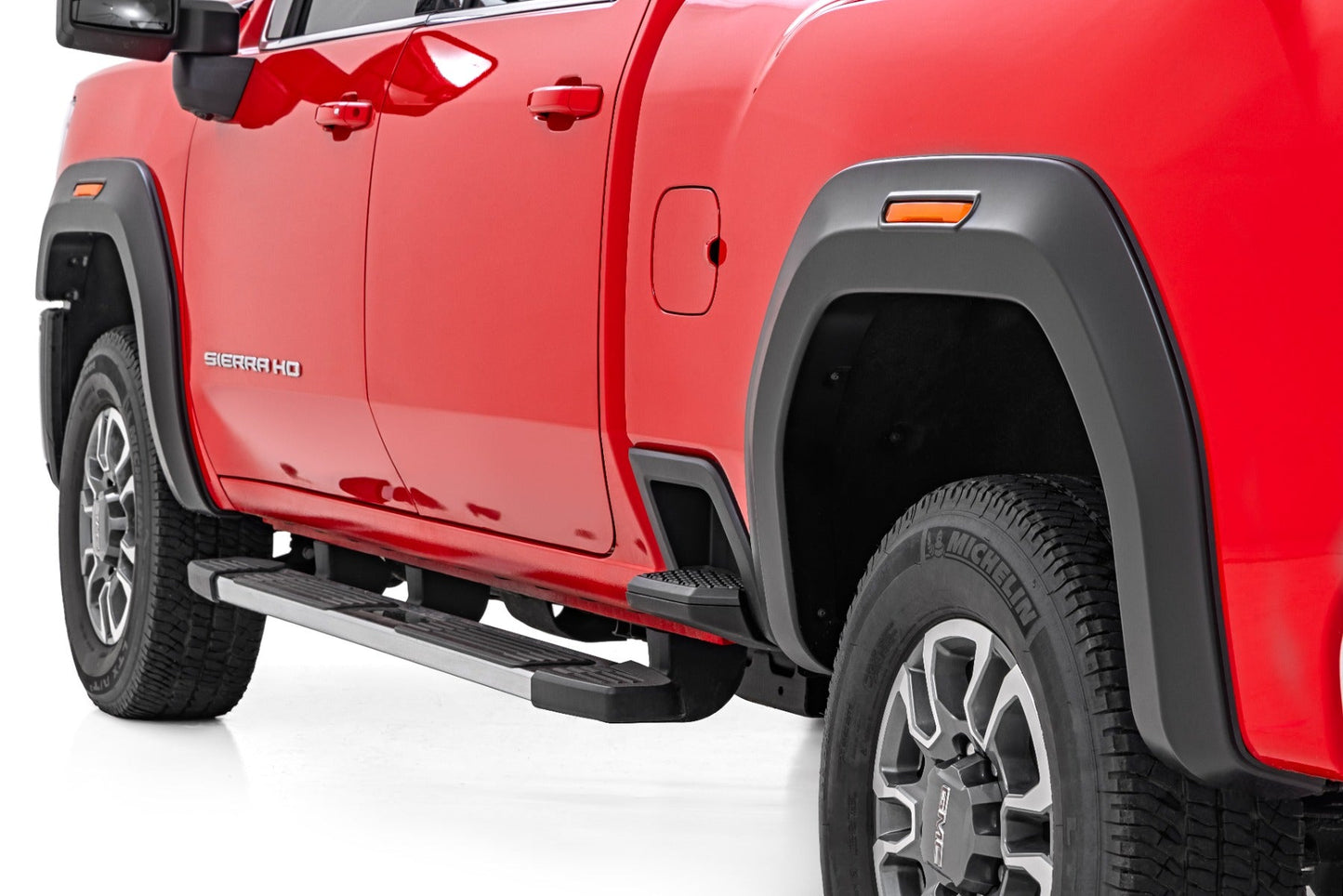 Rough Country S-G11912-5IS Fender Flares | Sport | 5IS Silver Ice | GMC Sierra 2500 HD/Sierra 3500 HD (20-25)