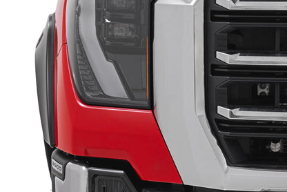 Rough Country S-G11912-GAZ Fender Flares | Sport | GAZ Summit White | GMC Sierra 2500 HD/Sierra 3500 HD (20-25)
