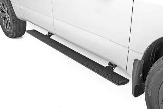 Rough Country PSR055110 Power Running Boards | Dual Electric Motor | Nissan Titan 2WD/4WD (2017-2024)