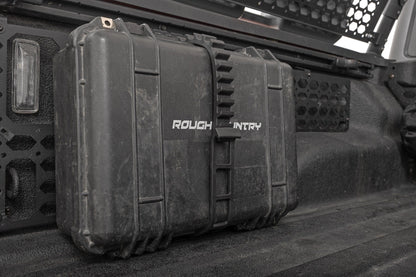 Rough Country 99066 Rubber Molle Panel Clamp Kit | Universal | Up to 15" | 2-Clamp Sets