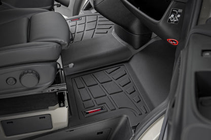 Rough Country SM91901 Sure-Fit Floor Mats | Front | Mercedes-Benz Sprinter 2500/Sprinter 3500 (19-25)