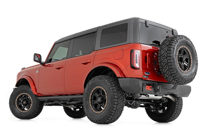 Rough Country 51143 SRL2 Adjustable Aluminum Step | 4-Door | Ford Bronco 4WD (2021-2025)