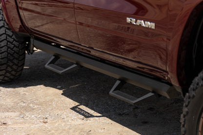 Rough Country 31016 SRL2 Adj Aluminum Step | Crew Cab | Ram 1500 (19-26)/1500 TRX (21-24)