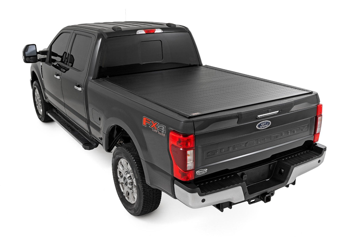 Rough Country 50517650 Hard Roll Up Bed Cover | 6'10" Bed | Ford F-250/F-350 Super Duty (17-26)