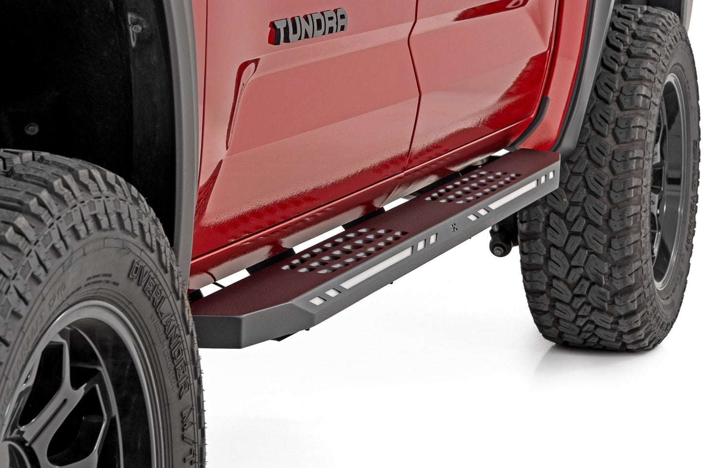 Rough Country 57008 AC2 Running Boards | Amber/White | CrewMax | Toyota Tundra 2WD/4WD (22-25)