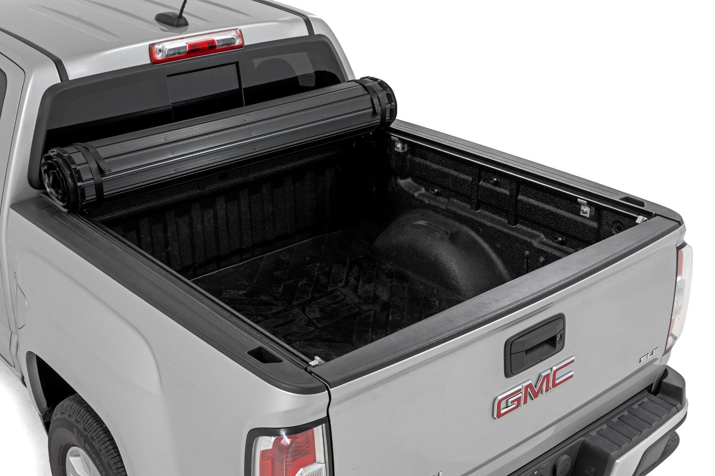 Rough Country 50120500 Hard Roll Up Bed Cover | 5' Bed | Chevy/GMC Canyon/Colorado 2WD/4WD (15-22)