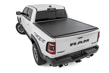 Rough Country 50320550 Hard Roll Up Bed Cover | 5'7" Bed | Ram 1500 (19-26)/1500 TRX (21-24)