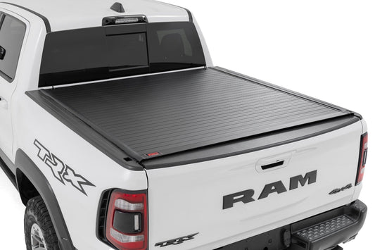 Rough Country 50320550 Hard Roll Up Bed Cover | 5'7" Bed | Ram 1500 (19-26)/1500 TRX (21-24)
