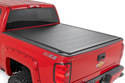 Rough Country 50214550 Hard Roll Up Bed Cover | 5'9" Bed | Chevy/GMC 1500 (14-18 & Classic)