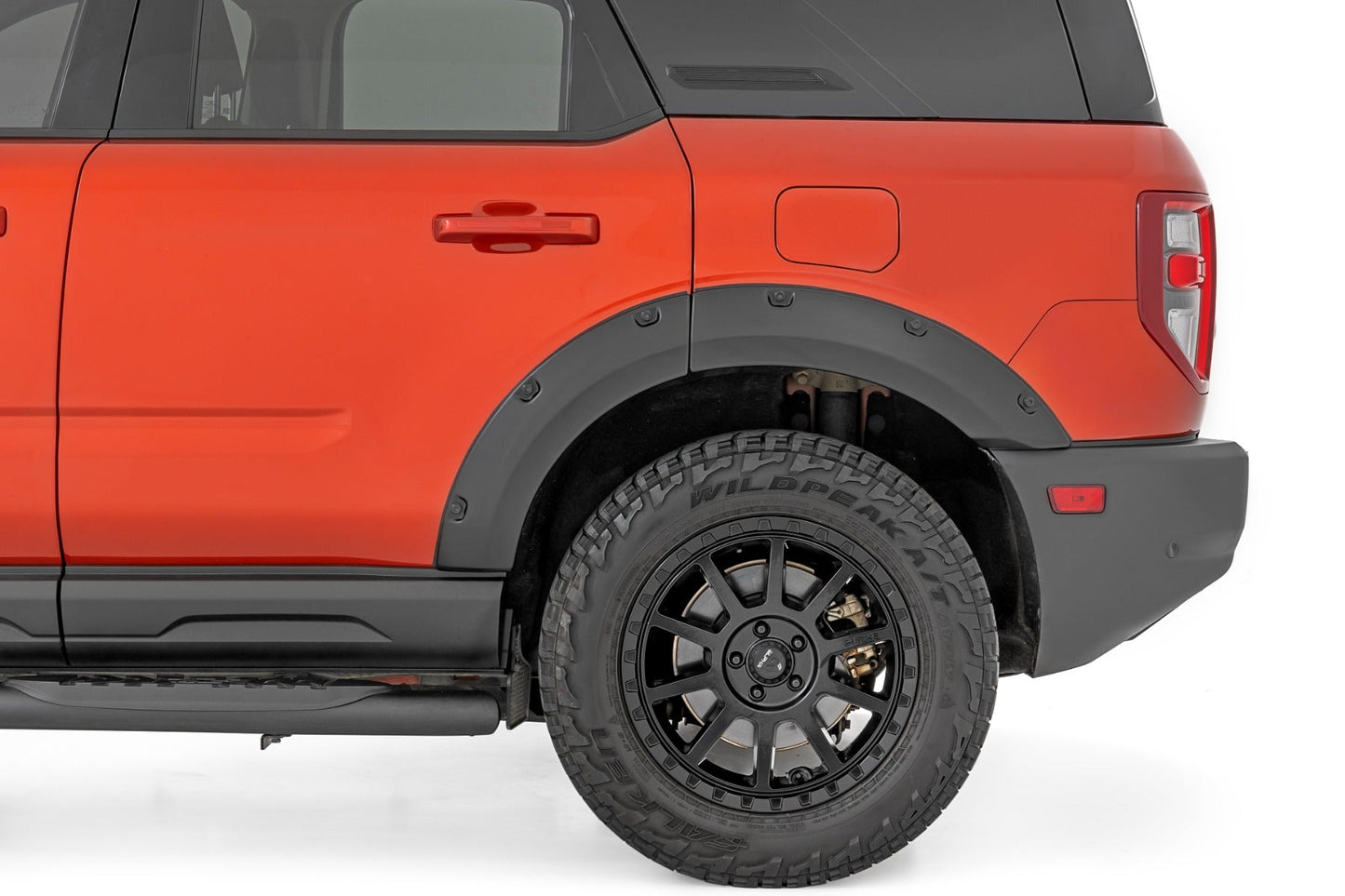 Rough Country F-F11612A-M7 Pocket Fender Flares | M7 Carbonized Gray | Ford Bronco Sport 4WD (2021-2025)