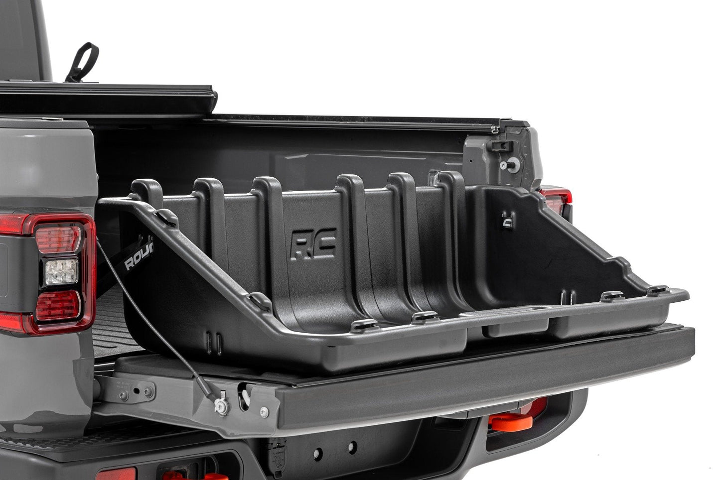 Rough Country 10206 Truck Bed Cargo Storage Box | Easy Access | Compact Truck 48"