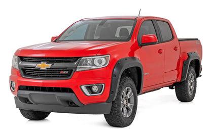 Rough Country F-C11511A Pocket Fender Flares | 5' Bed | Chevy Colorado 2WD/4WD (2015-2022)