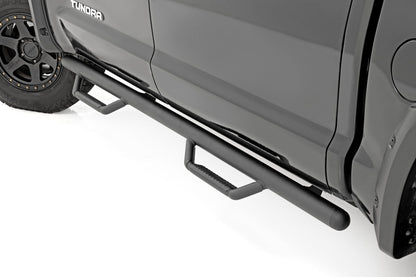 Rough Country RCT0786CCB Nerf Steps | Cab Length | CrewMax | 5'7" Bed | Toyota Tundra 2WD/4WD (07-21)