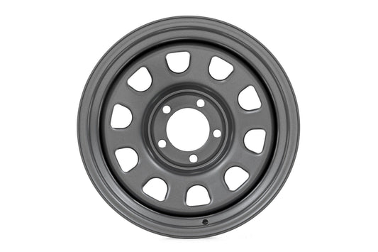 Rough Country RC51-6883G Steel Wheel | Gray | 16x8 | 6x5.5 | 4.25 Bore | -12