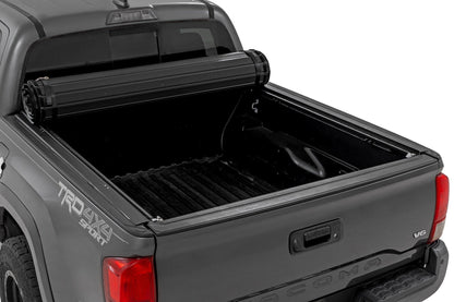 Rough Country 50420500 Hard Roll Up Bed Cover | 5' Bed | Toyota Tacoma 2WD/4WD (2016-2023)