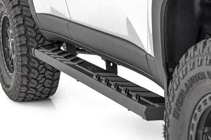 Rough Country 41014 BA2 Running Boards | Side Step Bars | Toyota Land Cruiser 4WD (2024-2025)