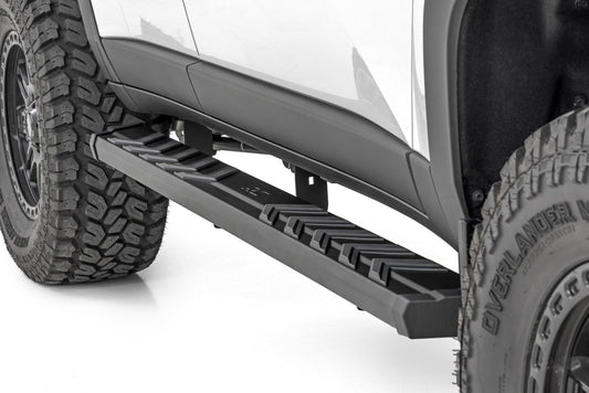 Rough Country 41014 BA2 Running Boards | Side Step Bars | Toyota Land Cruiser 4WD (2024-2025)