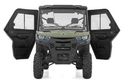 Rough Country 97100 UTV Side Doors | 2 Seater | Can-Am Defender HD 5/HD 7/HD 8/HD 9/HD 10