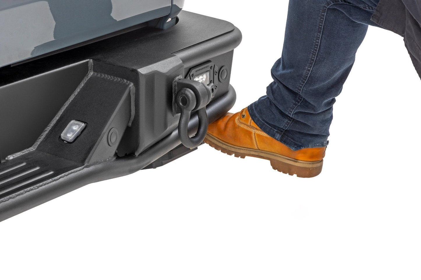 Rough Country PW050158 Retractable Bed Step | Manual Pull | Jeep Gladiator JT 4WD (2020-2025)