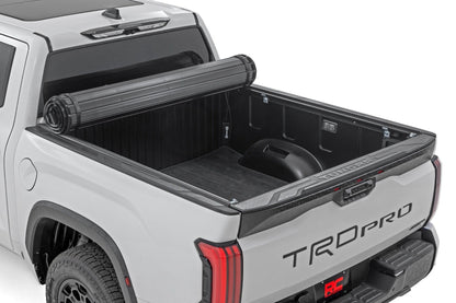 Rough Country 50514551 Hard Roll Up Bed Cover | 5'7" Bed | Toyota Tundra 2WD/4WD (2022-2025)
