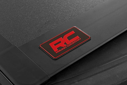 Rough Country 49120600 Hard Tri-Fold Flip Up Bed Cover | 6' Bed | Chevy/GMC Canyon/Colorado (15-26)