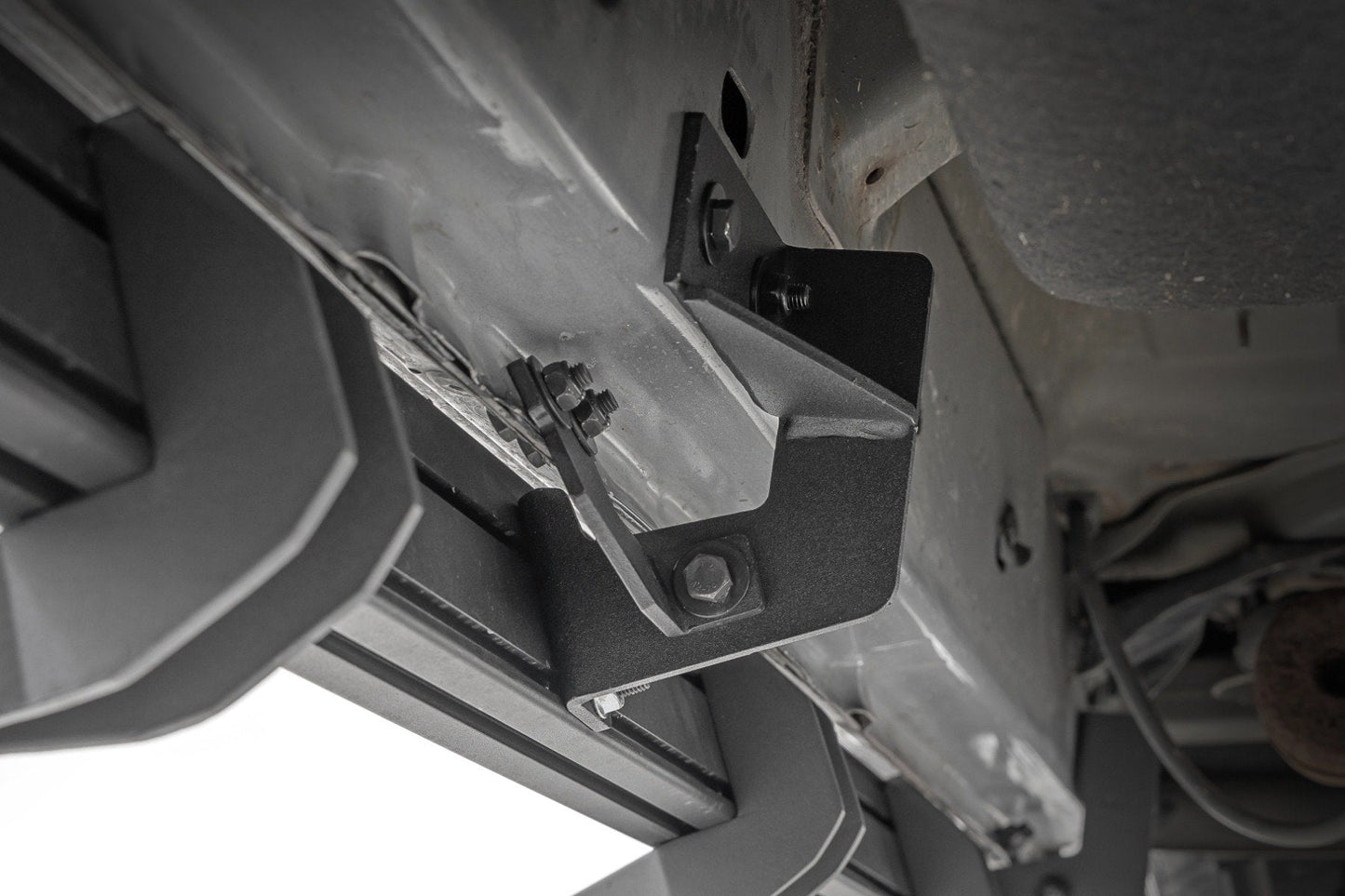 Rough Country 31015 SRL2 Adj Aluminum Step | Crew Cab | Ram 1500/2500/3500 2WD/4WD (2010-2018 & Classic)