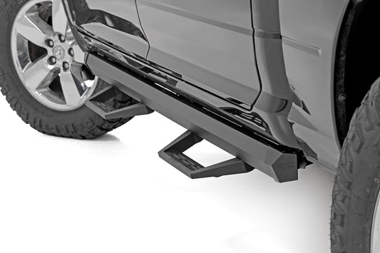 Rough Country 31015 SRL2 Adj Aluminum Step | Crew Cab | Ram 1500/2500/3500 2WD/4WD (2010-2018 & Classic)